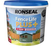 Ronseal RSLFLPPW5L 5 Litre Fence Life Plus Paint - Willow