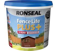 Ronseal 37621 Fence Life Plus+ Country Oak 5 Litre