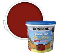 Ronseal RSLFLPPRC5L 5 Litre Fence Life Plus Paint - Red Cedar
