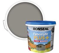 Ronseal 37629 Fence Life Plus+ Slate 5 Litre