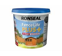 Ronseal 37631 Fence Life Plus+ Harvest Gold 5 Litre