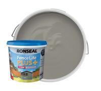 Ronseal Fence Life Plus Matt Shed & Fence Treatment - Slate - 5L