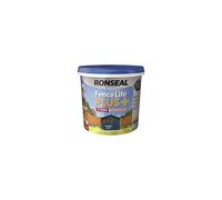 Ronseal Fence life plus Midnight blue Matt Fence & shed Wood treatment 5L