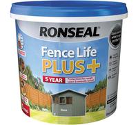 Ronseal Fence Life Plus 5 Year Protection Shed & Fence Paint Slate 5l