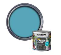 Ronseal Garden Paint 250ml Summer Sky | Free UK Delivery