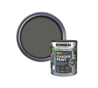 Ronseal 38263 Garden Paint Charcoal Grey 750ml
