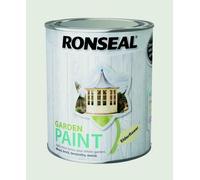 RONSEAL RSLGPEF750 GPEF750 Garden Paint Elderflower 750ml, 750 ml | High-solids coating for timber, masonry, terracotta and prepared metal substrates, offering crack-resistant film build.