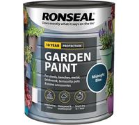 Ronseal 37413 Garden Paint Midnight Blue 750ml
