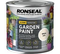 Ronseal RSLGPWA250 GPWA250 Garden Paint White Ash 250ml, 250 ml