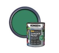 Ronseal 39438 Garden Paint Rainforest Green 750Ml