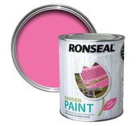 Ronseal RSLGPPJ750 GPPJ750 Garden Paint Pink Jasmine 750ml, 750 ml