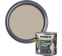 Ronseal Garden Paint Waterproof Exterior Wood Metal Brick Stone - 250ML - Warm Stone