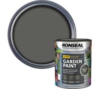 Ronseal 38263 Garden Paint Charcoal Grey 750ml