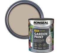 Ronseal Garden Paint Waterproof Exterior Wood Metal Brick Stone - 750ml - Warm Stone