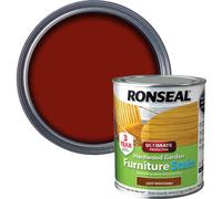 Ronseal 36432 Ultimate Protection Hardwood Garden Furniture Stain Deep Mahogany 750Ml