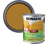 Ronseal Ultimate Protection Hardwood Garden Furniture Stain - Clear Natural - 750ml