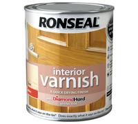 Ronseal 36874 750 ml Interior Clear Varnish, Gloss