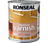 Ronseal 36844 Interior Varnish Quick Dry Gloss Dark Oak 250ml