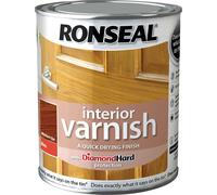 Ronseal 36842 Interior Varnish Quick Dry Gloss Medium Oak 250ml