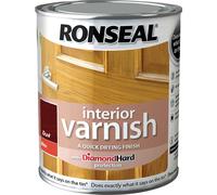 Ronseal RSLINGTE250 250ml Quick Dry Gloss Interior Varnish - Teak