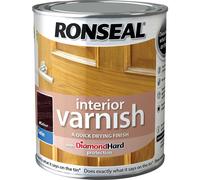 Ronseal RSLIVSWN250 250ml Quick Dry Satin Interior Varnish - Walnut