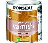 Ronseal RSLIVMCL250 Interior Varnish Quick Dry Matt Clear, 250 ml