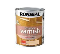 Ronseal 36874 750 ml Interior Clear Varnish, Gloss