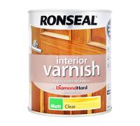Ronseal 36877 750 ml Interior Clear Varnish, Matt