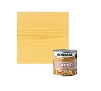 Ronseal Oak Gloss Skirting Wood Varnish, 250Ml