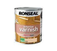 Ronseal Interior Varnish Matt 750ml Clear | Free UK Delivery