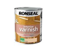 Ronseal 36877 750 ml Interior Clear Varnish, Matt
