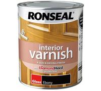 RONSEAL Interior Varnish Ebony Gloss 750ML