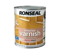 Ronseal 36821 Interior Varnish Quick Dry Satin Light Oak 250Ml