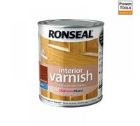 RONSEAL INTERIOR VARNISH SATIN MEDIUM OAK 750ML