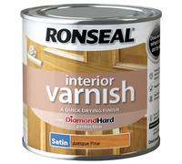 Ronseal Interior Varnish Satin 250ml Antique Pine | Free UK Delivery