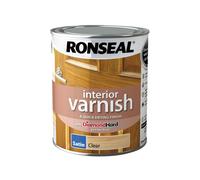 Ronseal Interior Varnish Satin 750ml Clear | Free UK Delivery