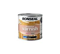 Ronseal Interior Wood Varnish - Ebony - Satin - 250ml