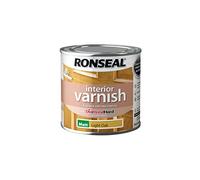 Ronseal Interior Varnish Light Oak Matt 250Ml, Brown