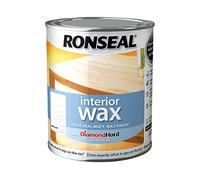 Ronseal 36885 Interior Wax White Ash 750Ml