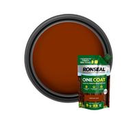Ronseal KCB.8174503.40100.73 One Coat Shed & Fence Refill Pouch Medium Oak 950Ml