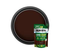 Ronseal KCB.8174503.50100.73 One Coat Shed & Fence Refill Pouch Dark Oak 950Ml