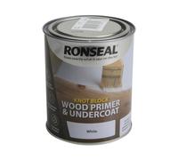 Ronseal Knot & Resin Block Primer & Undercoat White 750ml RSLKBPU750