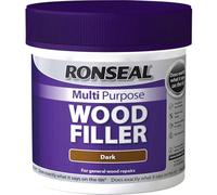 Ronseal 34748 Multipurpose Wood Filler Tub Dark 465G