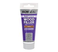 Ronseal MPWFM325G 325g Medium Multi-Purpose Wood Filler Tube | Ready-to-use repair compound formulated for durable remediation of defects and imperfections in timber substrates.