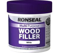 Ronseal MPWFW465 Multi-Purpose Wood Filler Tub - white, 465 g
