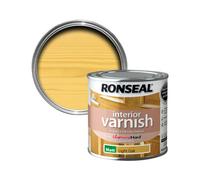 Ronseal Oak Matt Skirting Wood Varnish, 250Ml