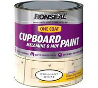 Ronseal OCCMPW750, One Coat Cupboard Melamine and MDF, 750 ml, White