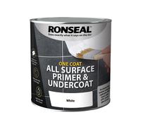 Ronseal One Coat All Surface Primer and Undercoat - White - All Sizes