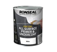 Ronseal One Coat All Surface Primer & Undercoat Interior White 750ml