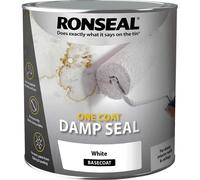 Ronseal OCDSW25L 2.5 Litre One Coat Damp Seal - White